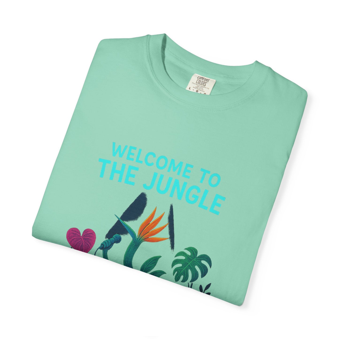 Welcome to the Jungle T-Shirt - Vibrant Unisex Tees for Nature Lovers, Music Festivals, Summer, Gifts, Eco-Friendly Fashion
