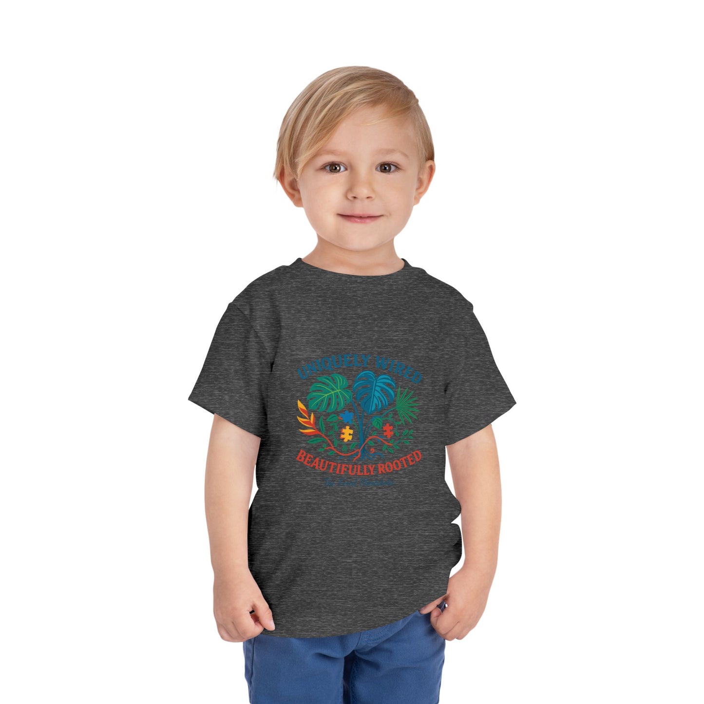 Tropical Vibes Toddler Tee - Uniquely Wired, Beautifully Rooted