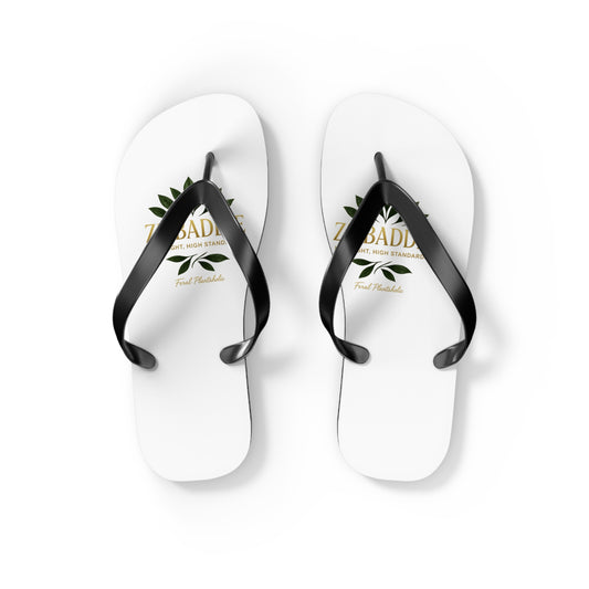 Tropical Flip Flops for Summer Vibes | Beachwear, Vacation Footwear, Casual Slippers, Outdoor Sandals, Custom Footwear
