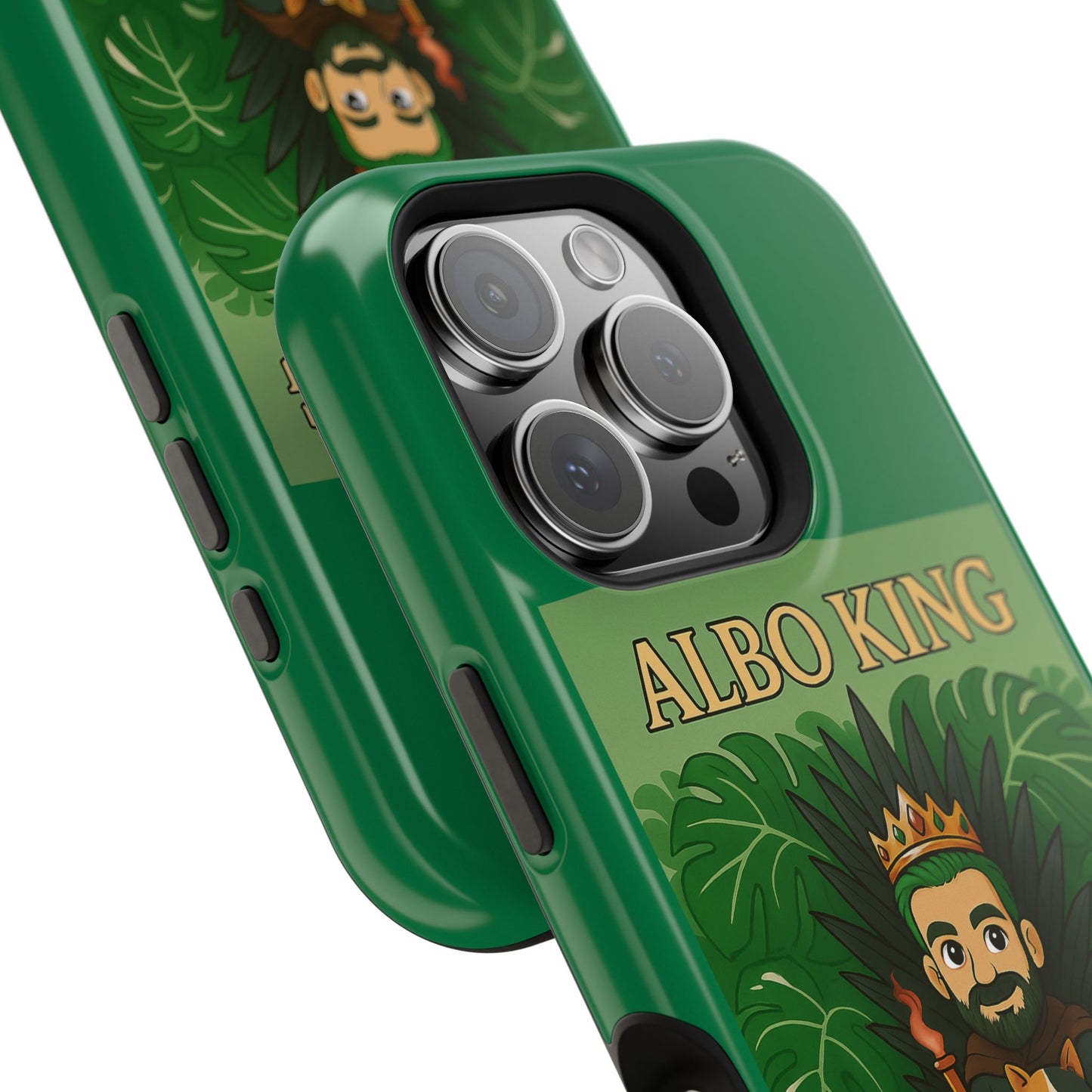 Impact-Resistant Phone Case — "Albo King" Jumanji Guardian Design