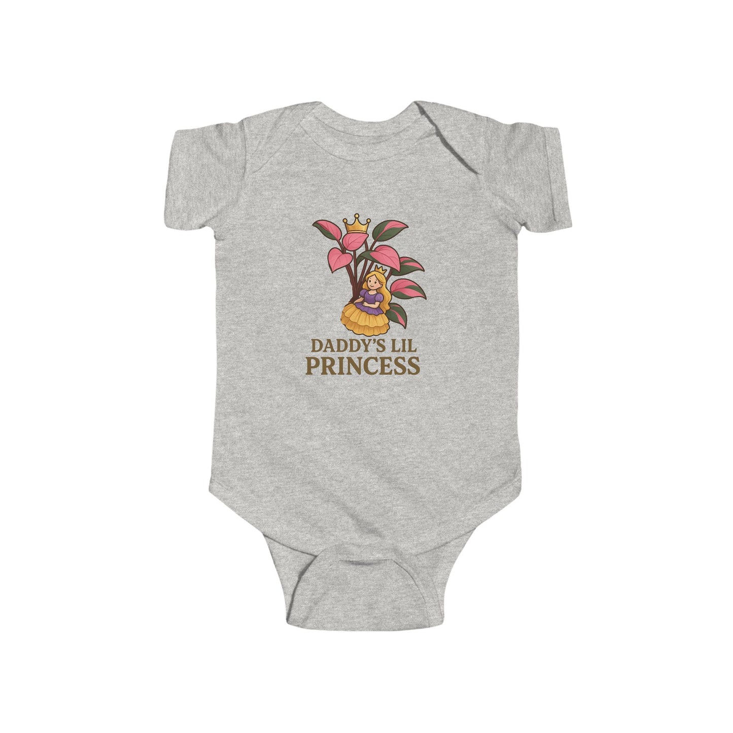 Daddy's Lil Princess Baby Bodysuit, Cute Infant Outfit, Baby Shower Gift, Newborn Outfit, Toddler Clothing, Adorable Baby Apparel