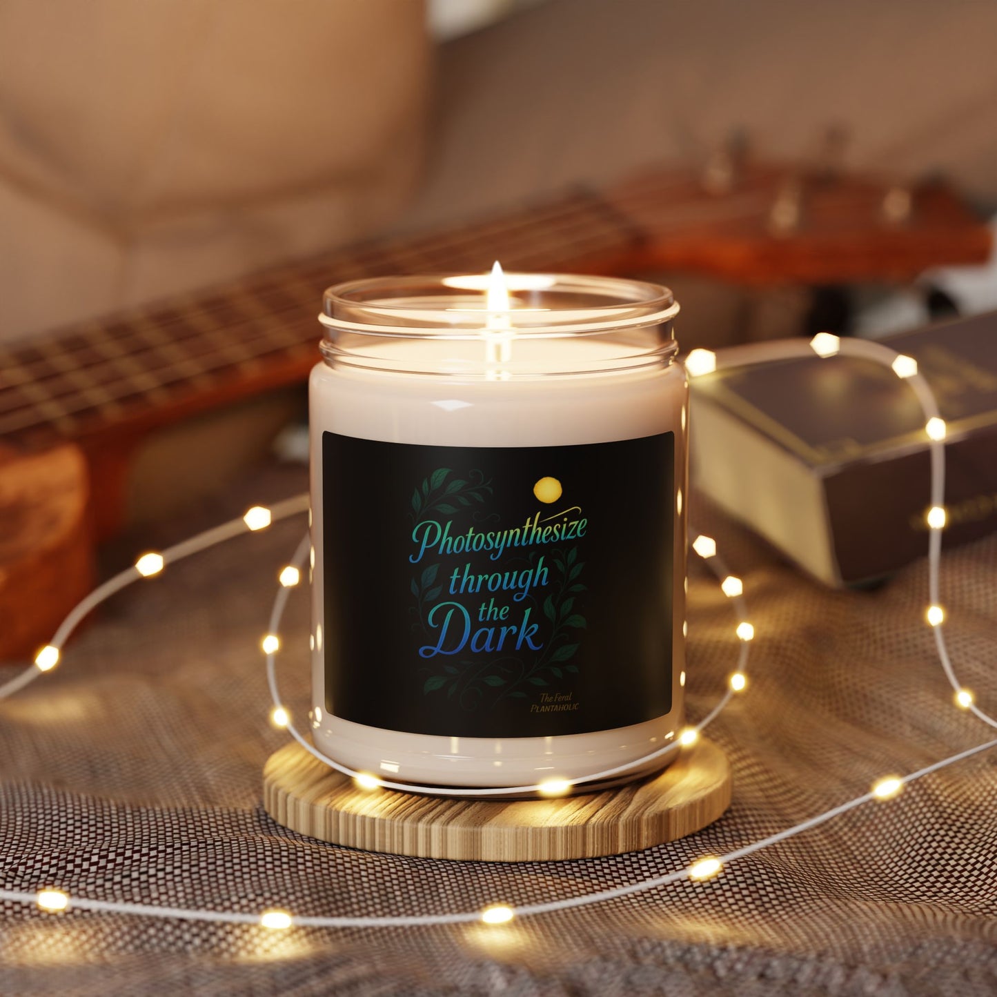 Photosynthesize Through the Dark Scented Soy Candle | Relaxing Aromatherapy Candle, Cozy Home Decor, Gift for Nature Lovers, Self-Care [...]