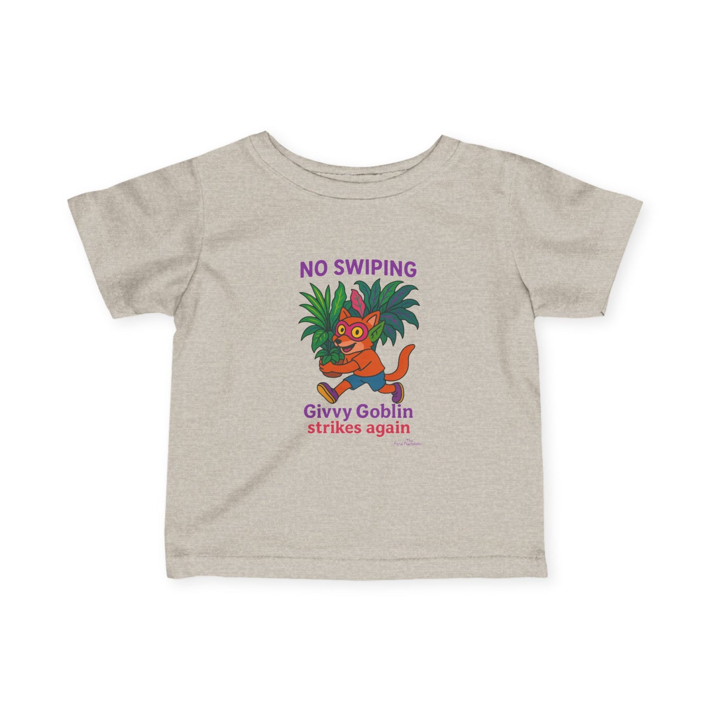 Playful Infant Tee with Goblin Design, Cute Baby Shirt, Fun Toddler Top, Gift for Kids, Nursery Decor, Playful Clothing