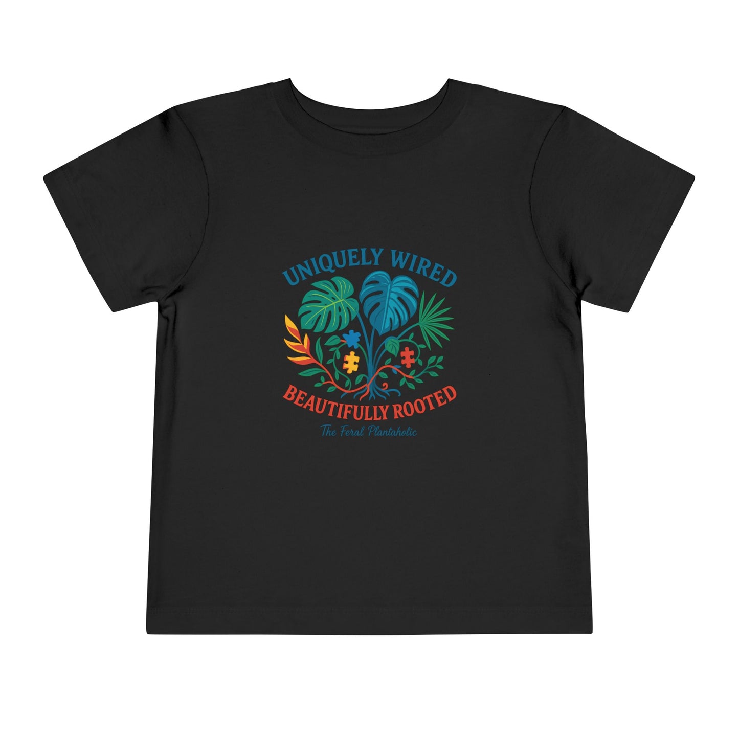 Tropical Vibes Toddler Tee - Uniquely Wired, Beautifully Rooted