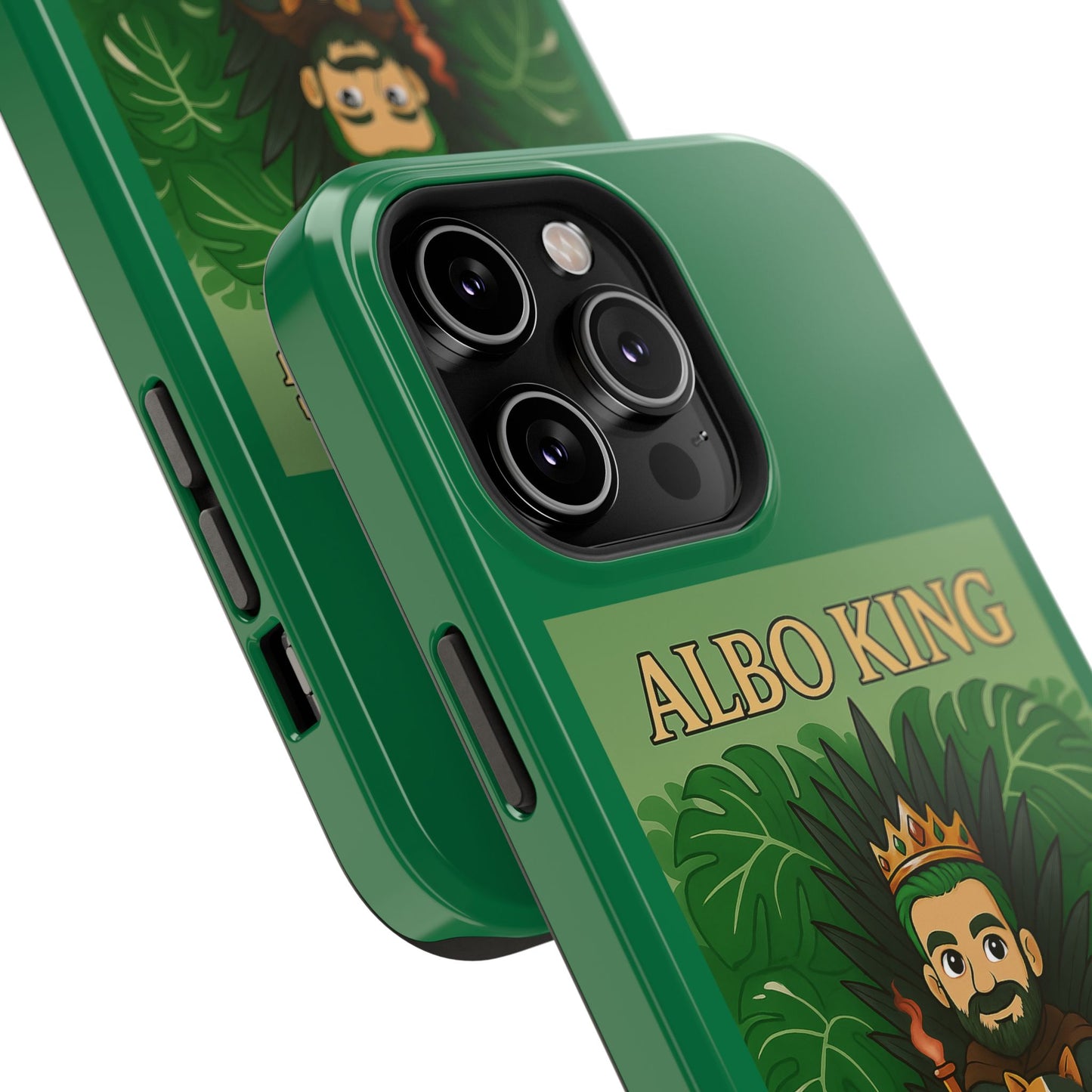 Impact-Resistant Phone Case — "Albo King" Jumanji Guardian Design