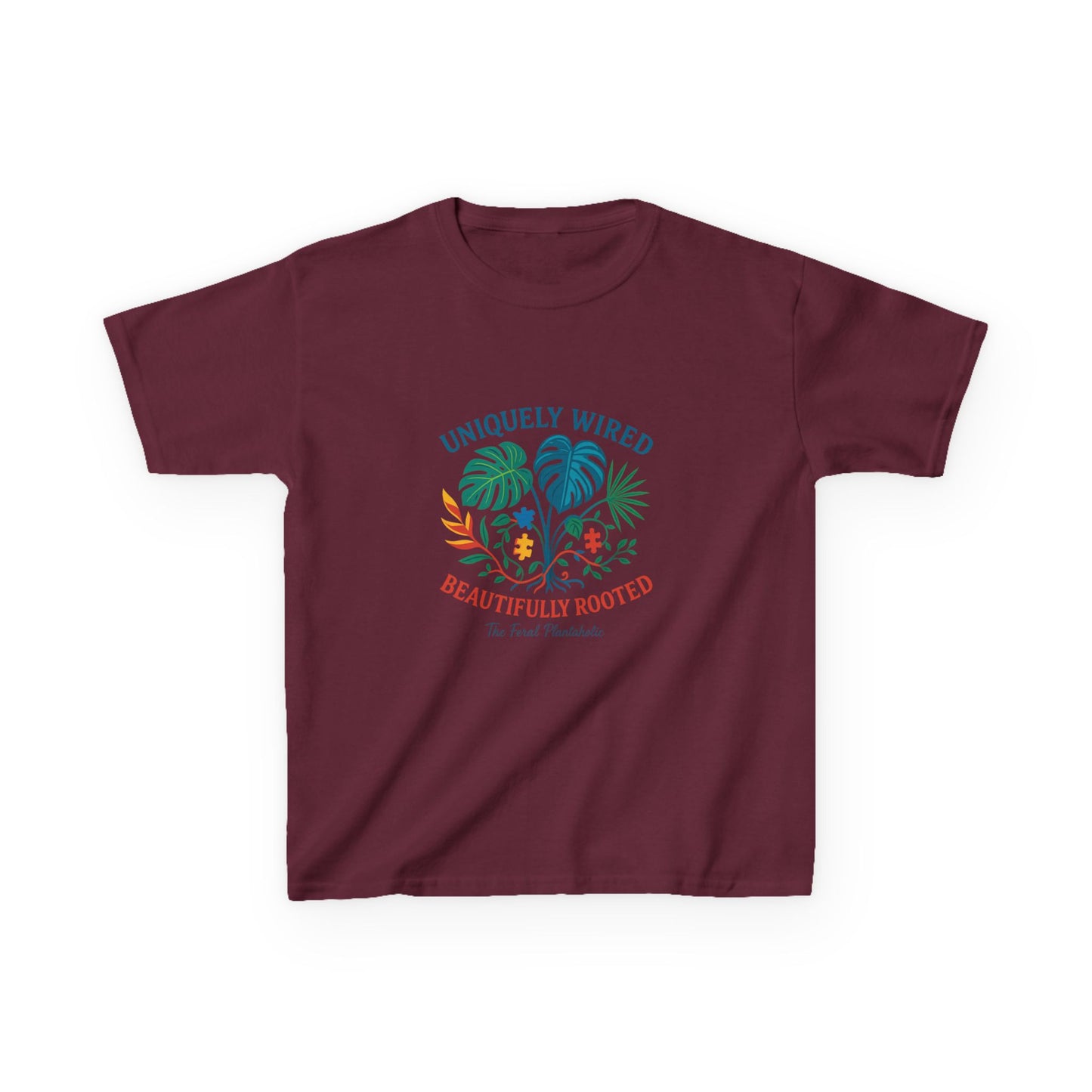 Kids Botanical Nature Tee - Uniquely Wired, Beautifully Rooted