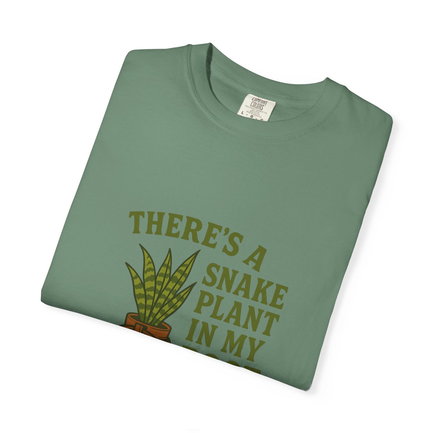 Snake Plant in My Boot T-Shirt | Unisex Garment-Dyed Tee for Plant Lovers, Gardening Gifts, Nature Vibes, Eco-Friendly Clothing, [...]