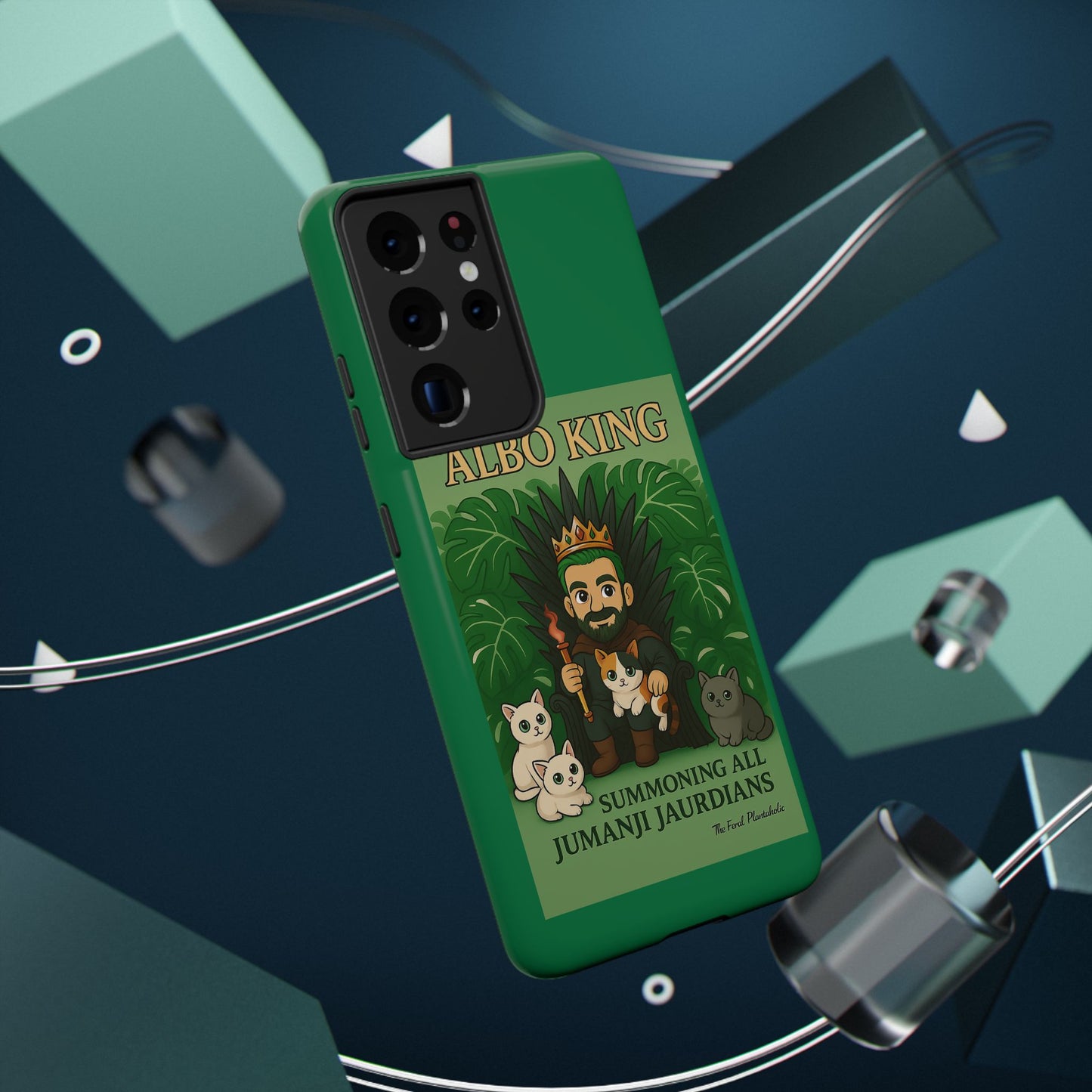 Impact-Resistant Phone Case — "Albo King" Jumanji Guardian Design