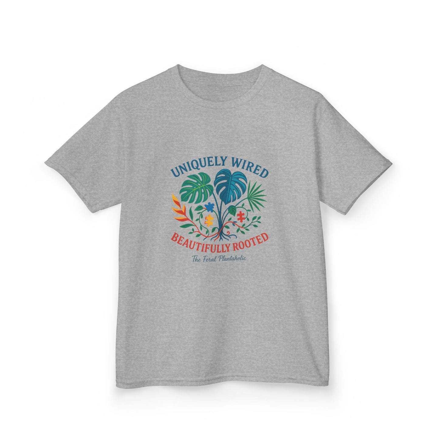 Kids Botanical Nature Tee - Uniquely Wired, Beautifully Rooted