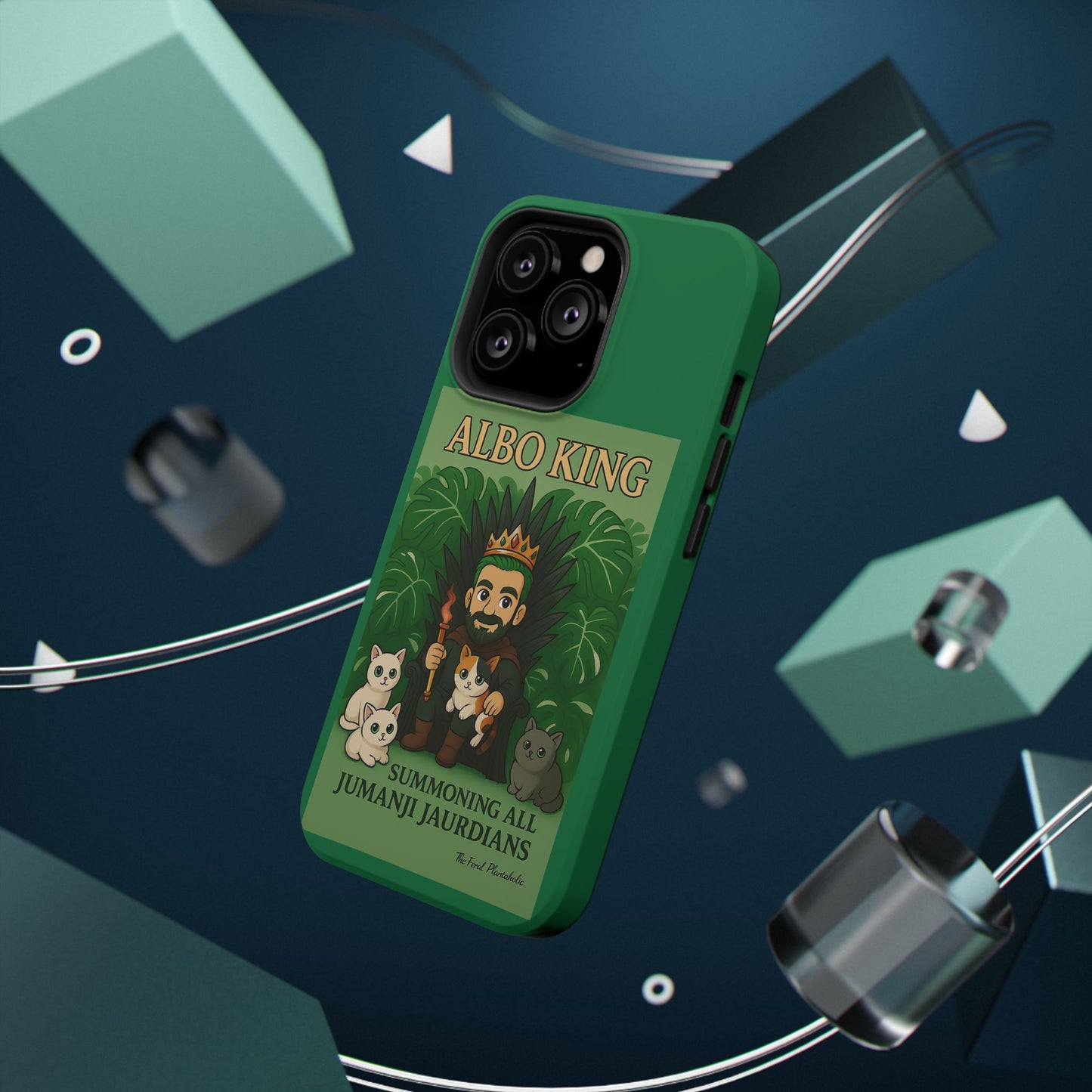 Impact-Resistant Phone Case — "Albo King" Jumanji Guardian Design
