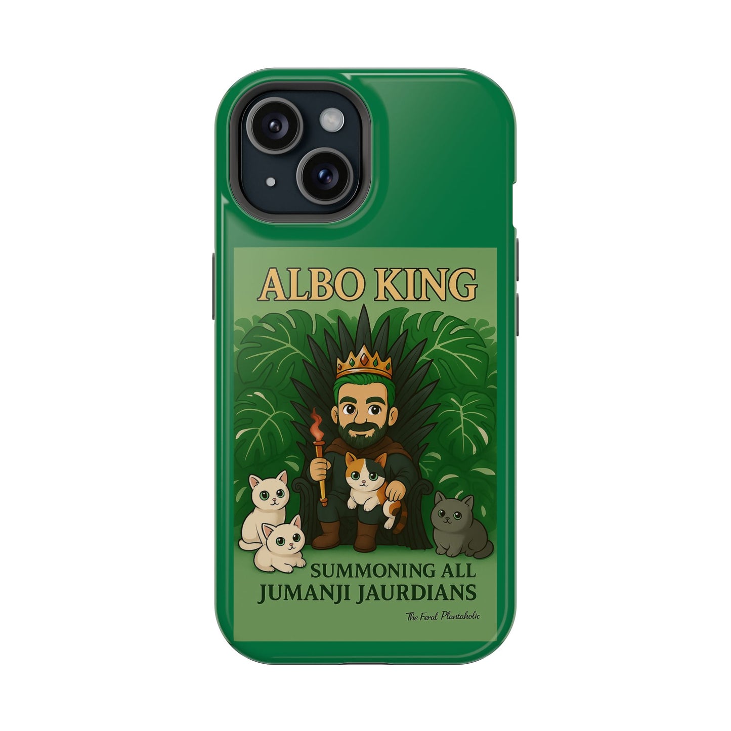 Impact-Resistant Phone Case — "Albo King" Jumanji Guardian Design