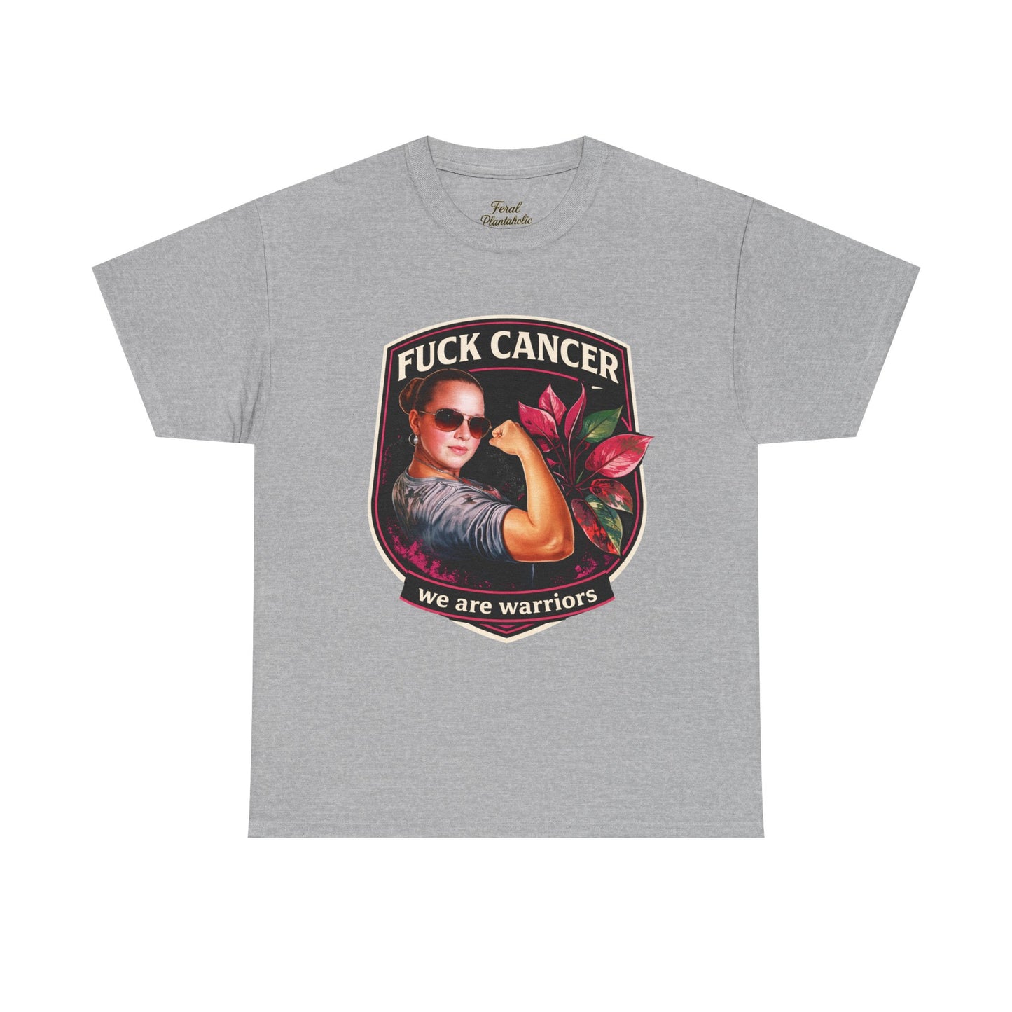 Fuck Cancer Warrior T-Shirt — We Are Warriors Breast Cancer Support Tee