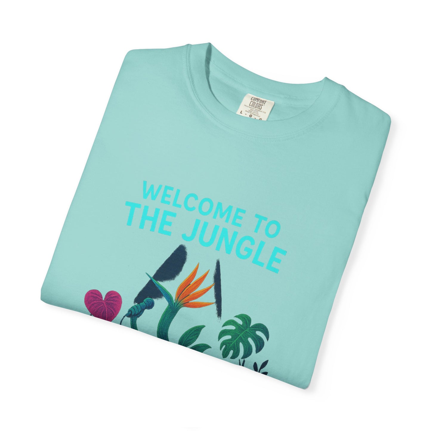 Welcome to the Jungle T-Shirt - Vibrant Unisex Tees for Nature Lovers, Music Festivals, Summer, Gifts, Eco-Friendly Fashion