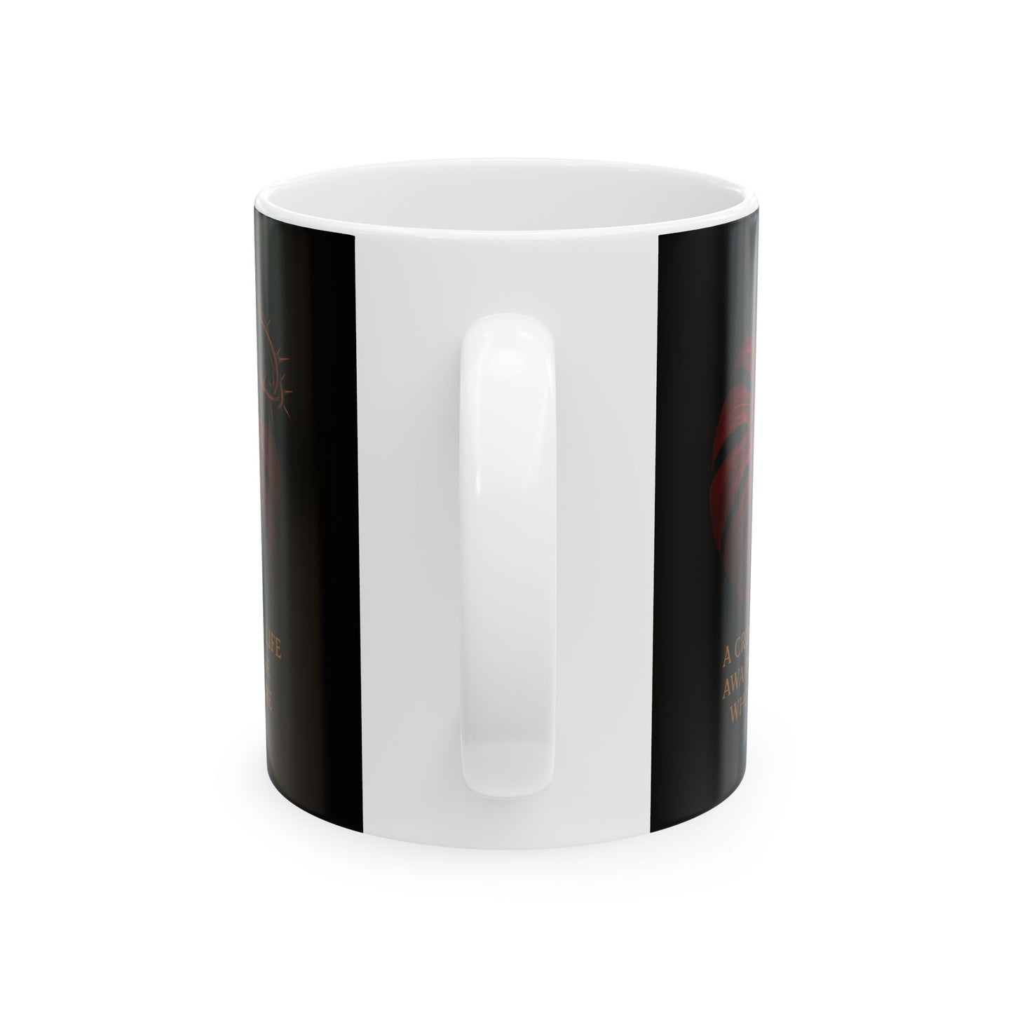 Stylish Ceramic Mug - Perfect for Coffee Lovers, Gift for Birthdays, Daily Use, Office, Home Decor, Hot Beverages, Custom Design