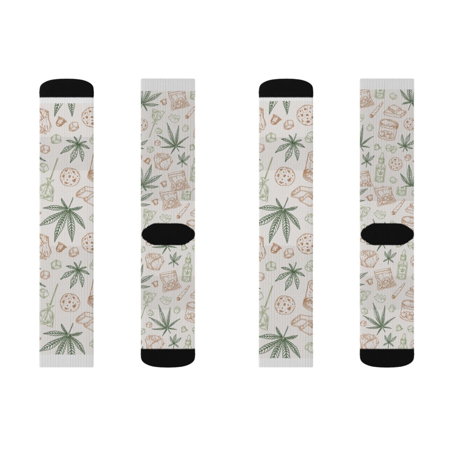Retro Weed Socks