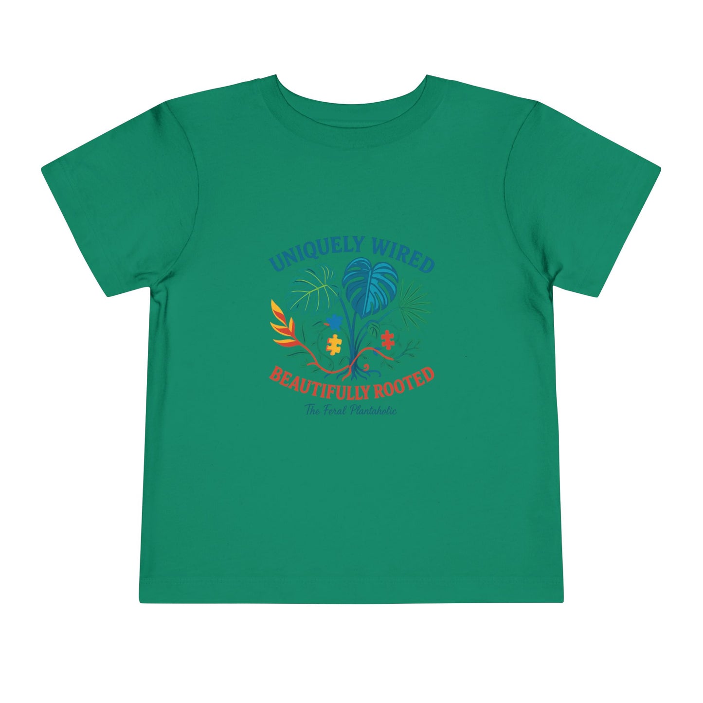 Tropical Vibes Toddler Tee - Uniquely Wired, Beautifully Rooted