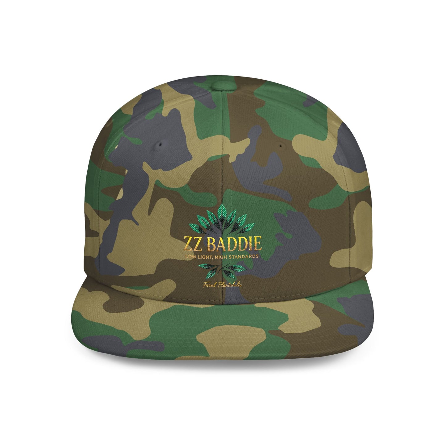 Zz Baddie, snapback, hat, feral plantaholic