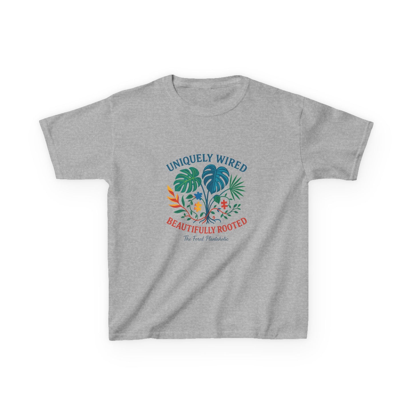 Kids Botanical Nature Tee - Uniquely Wired, Beautifully Rooted