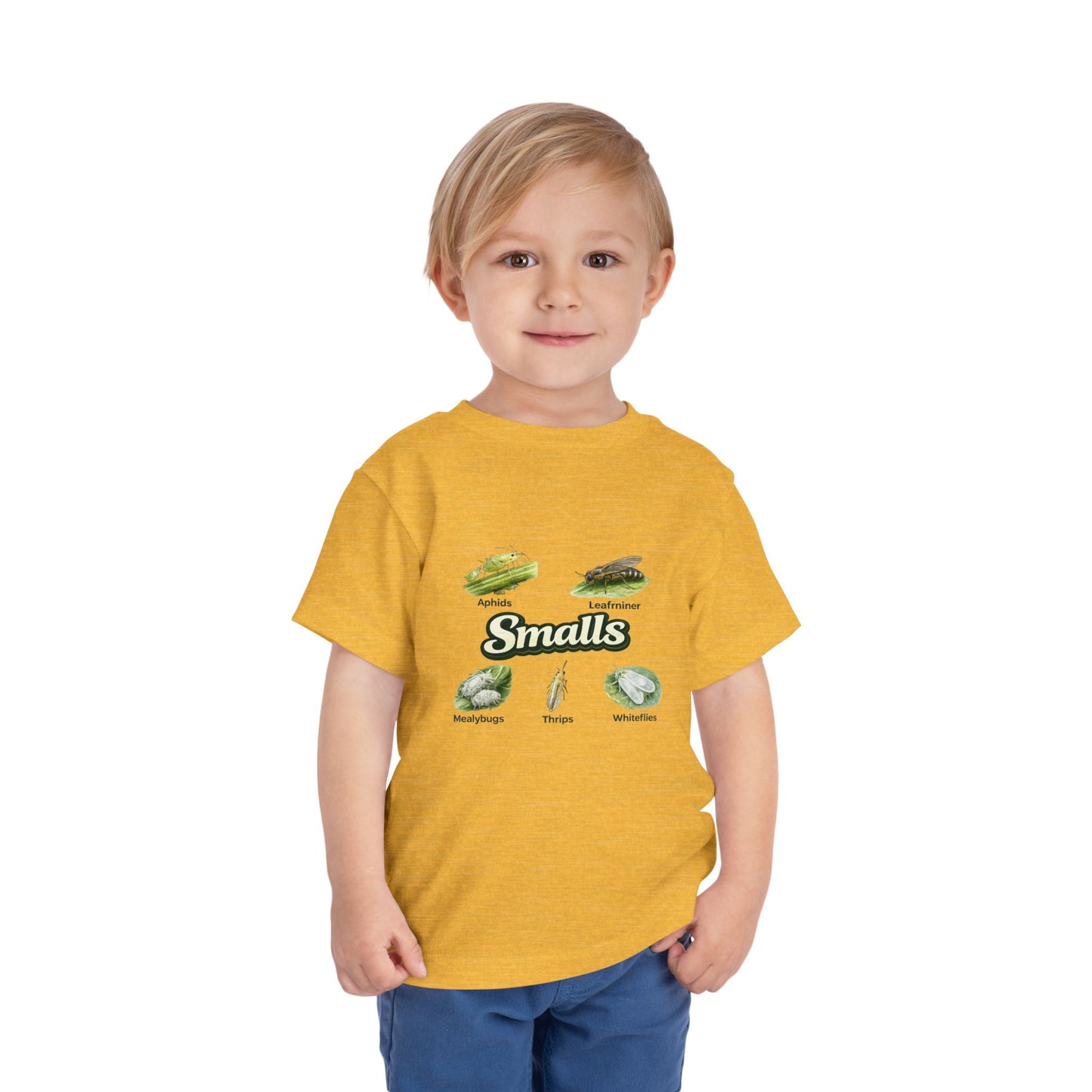 Toddler Tee — 'Smalls' Avocado Cute Kids T‑Shirt