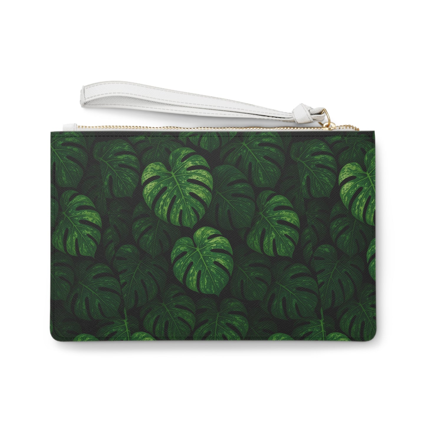 Tropical Green Clutch Bag - "Let's Get Dirty"
