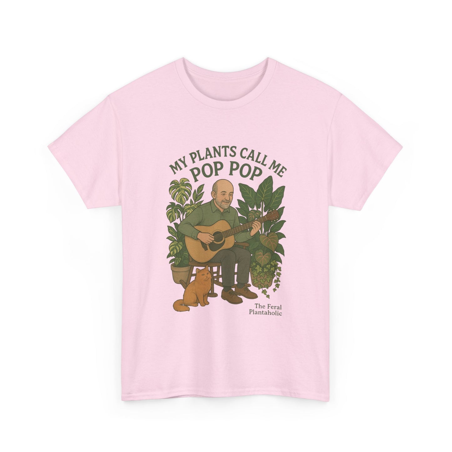 My Plants Call Me Pop Pop Tee, Unisex Cotton Shirt for Plant Lovers, Gift for Father's Day, Gardening T-Shirt, Casual Everyday Wear, [...]