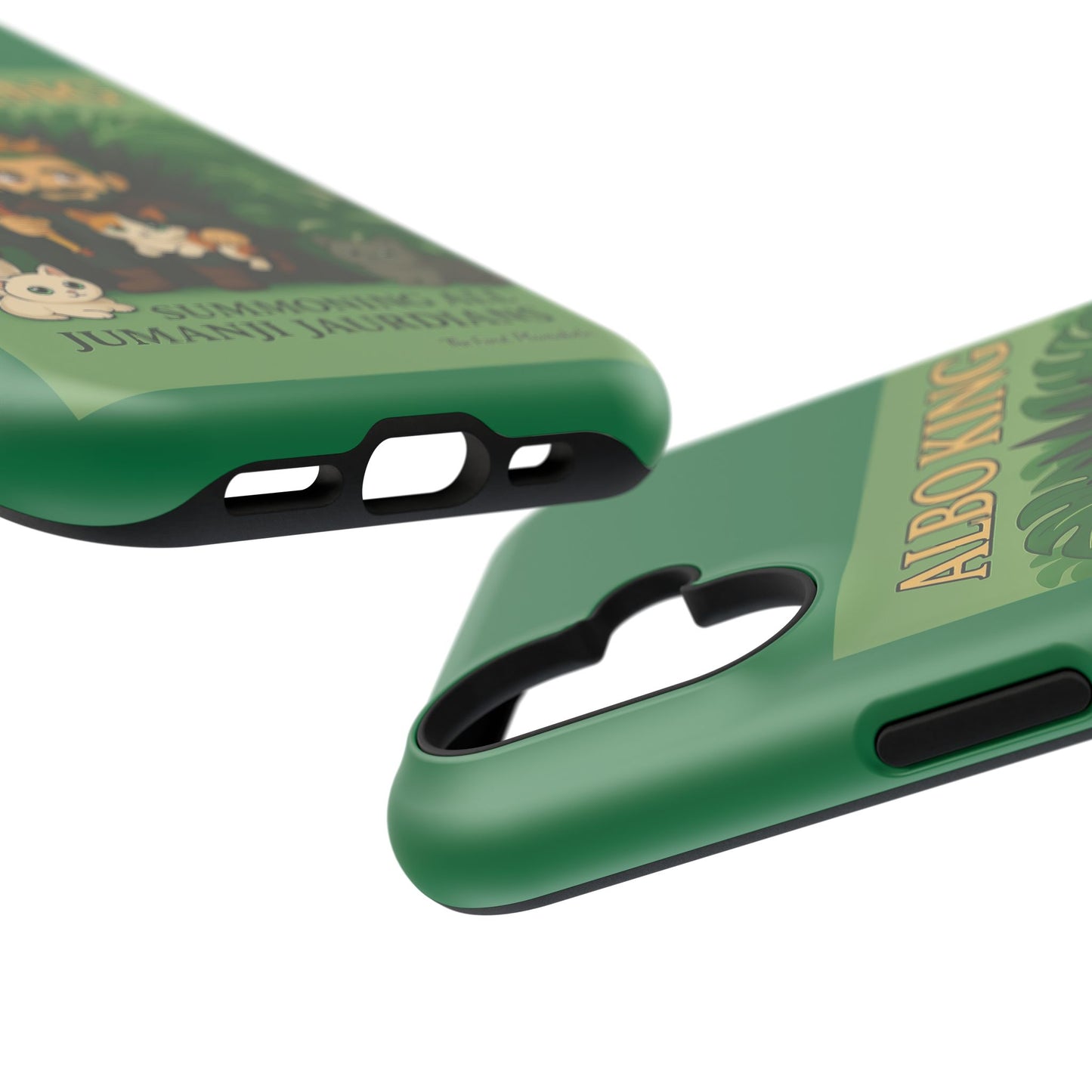 Impact-Resistant Phone Case — "Albo King" Jumanji Guardian Design