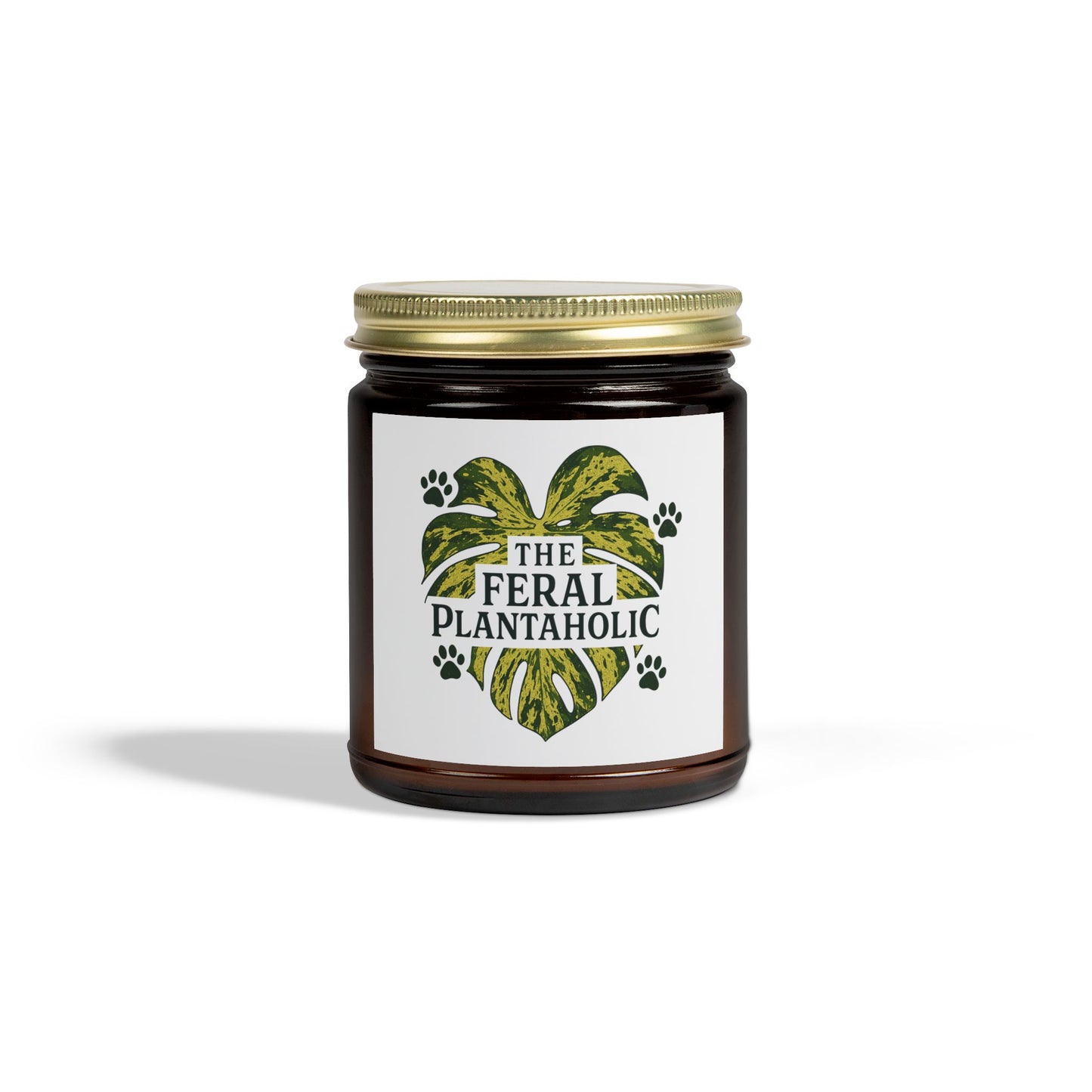 Feral Plantaholic Scented Candles, Aromatherapy, Eco-Friendly, Home Decor, Gifts for Plant Lovers