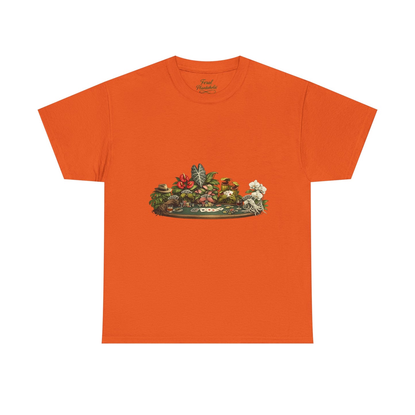 Vintage Botanical Dish Garden Tee — Floral Still Life Graphic T-Shirt