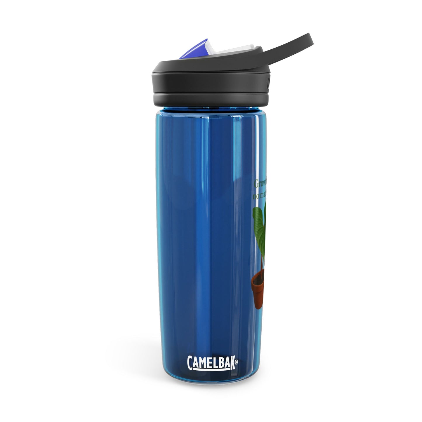 Growth-Themed Water Bottle | Eco-Friendly Hydration | Motivational Gift for Plant Lovers, Fitness Junkies, Eco-Conscious, Daily Use, Gym