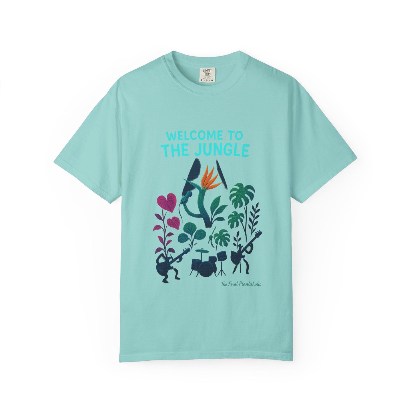 Welcome to the Jungle T-Shirt - Vibrant Unisex Tees for Nature Lovers, Music Festivals, Summer, Gifts, Eco-Friendly Fashion