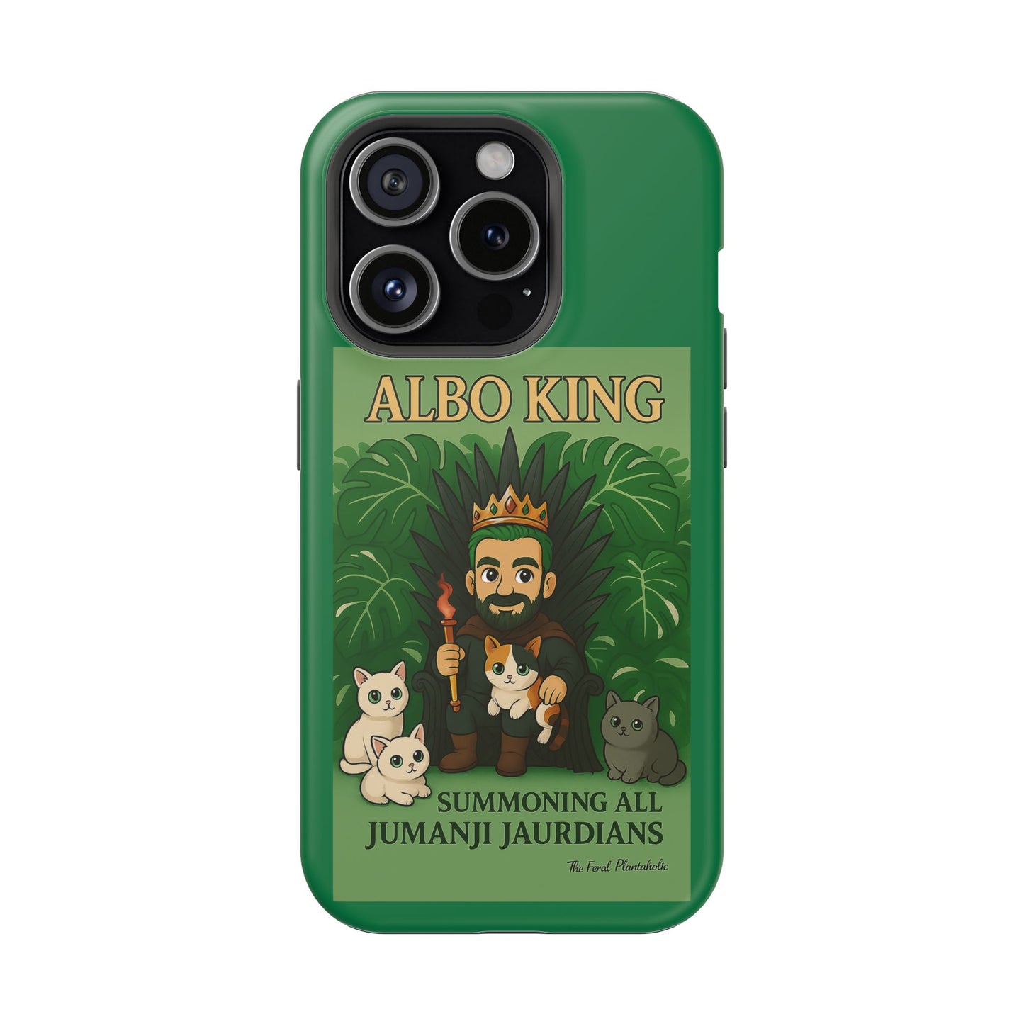 Impact-Resistant Phone Case — "Albo King" Jumanji Guardian Design