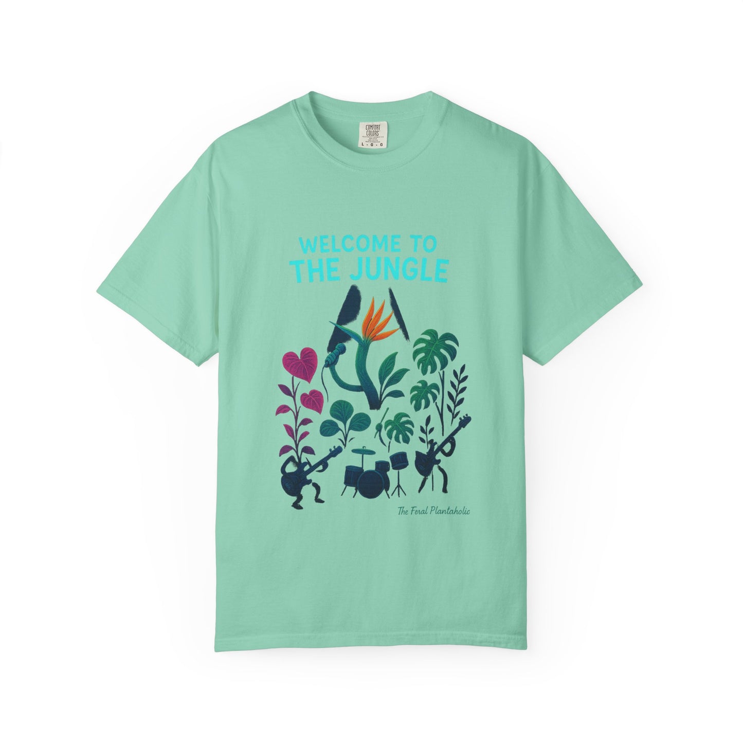 Welcome to the Jungle T-Shirt - Vibrant Unisex Tees for Nature Lovers, Music Festivals, Summer, Gifts, Eco-Friendly Fashion