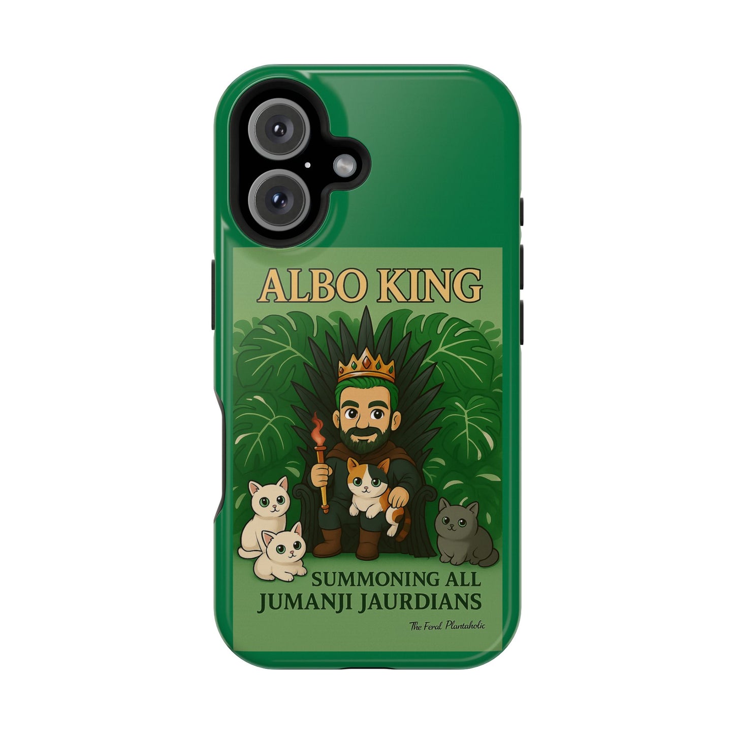 Impact-Resistant Phone Case — "Albo King" Jumanji Guardian Design