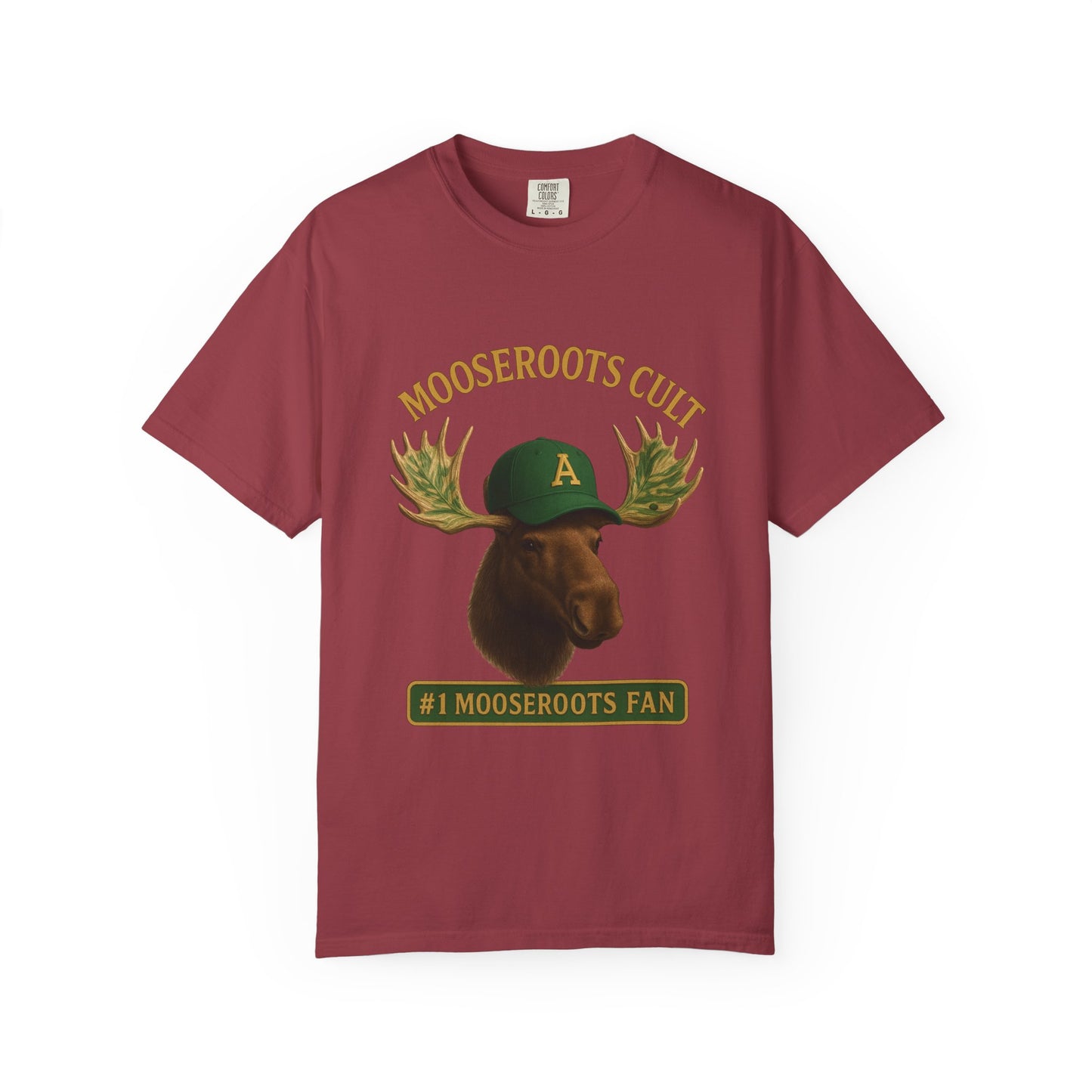 Moose Root Fan T-Shirt - Unisex Garment-Dyed Tee