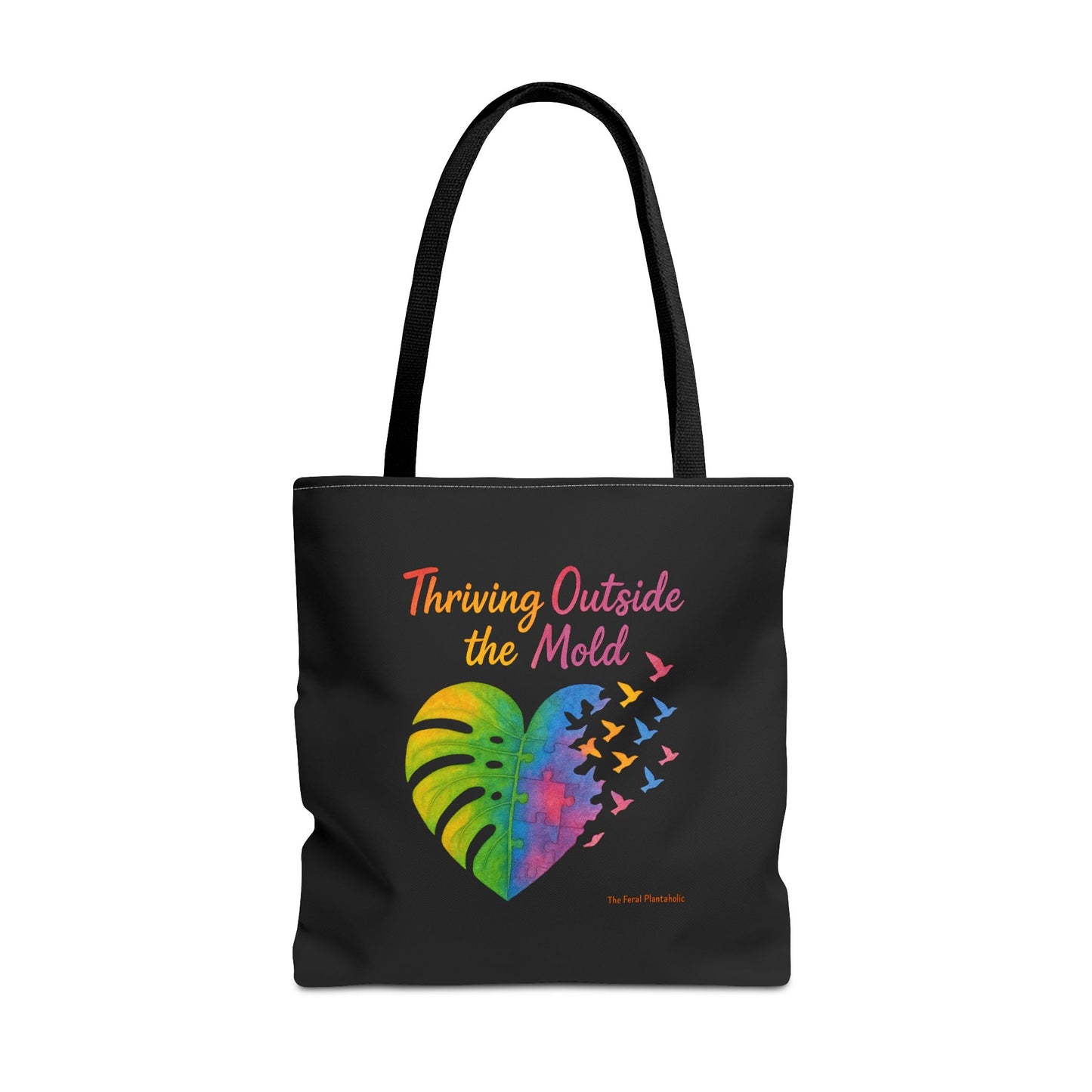 Vibrant Motivational Tote Bag | Thriving Outside the Mold | Eco-Friendly Bag, Inspirational Gift, Beach Tote, Everyday Carryall
