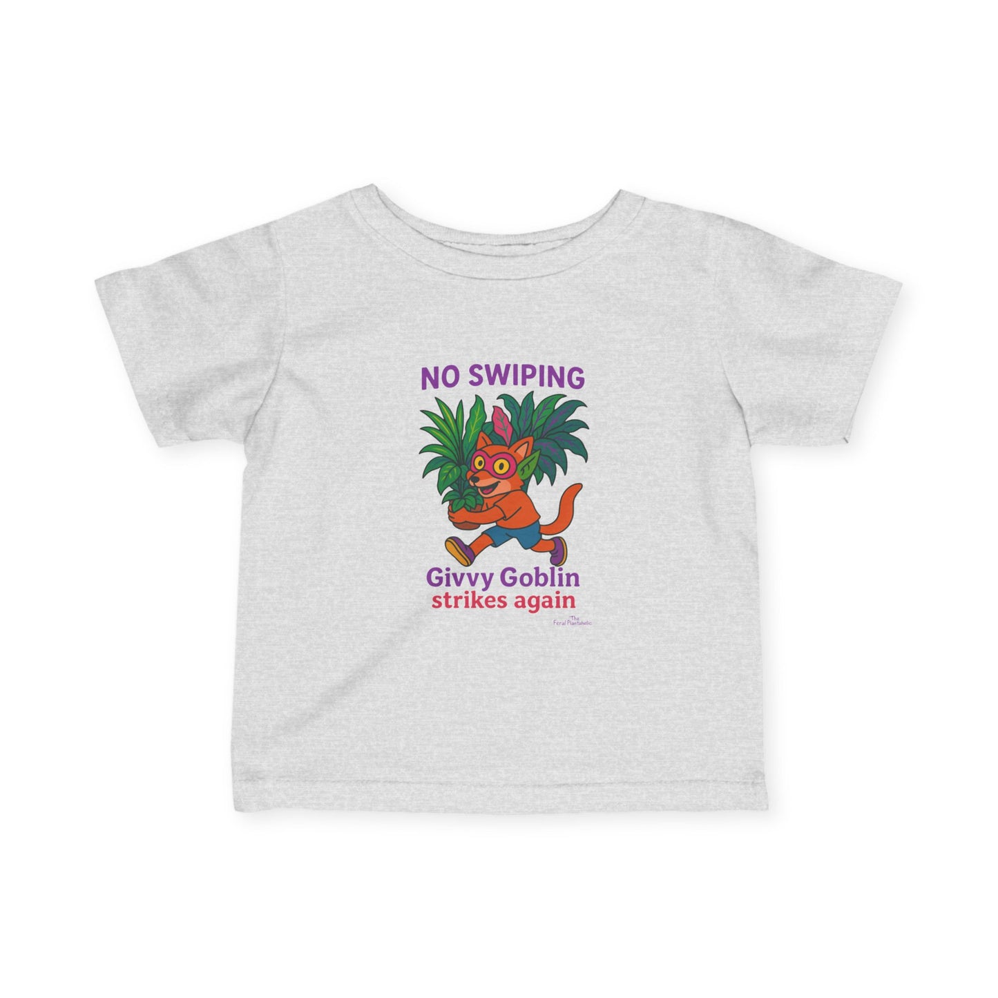 Playful Infant Tee with Goblin Design, Cute Baby Shirt, Fun Toddler Top, Gift for Kids, Nursery Decor, Playful Clothing