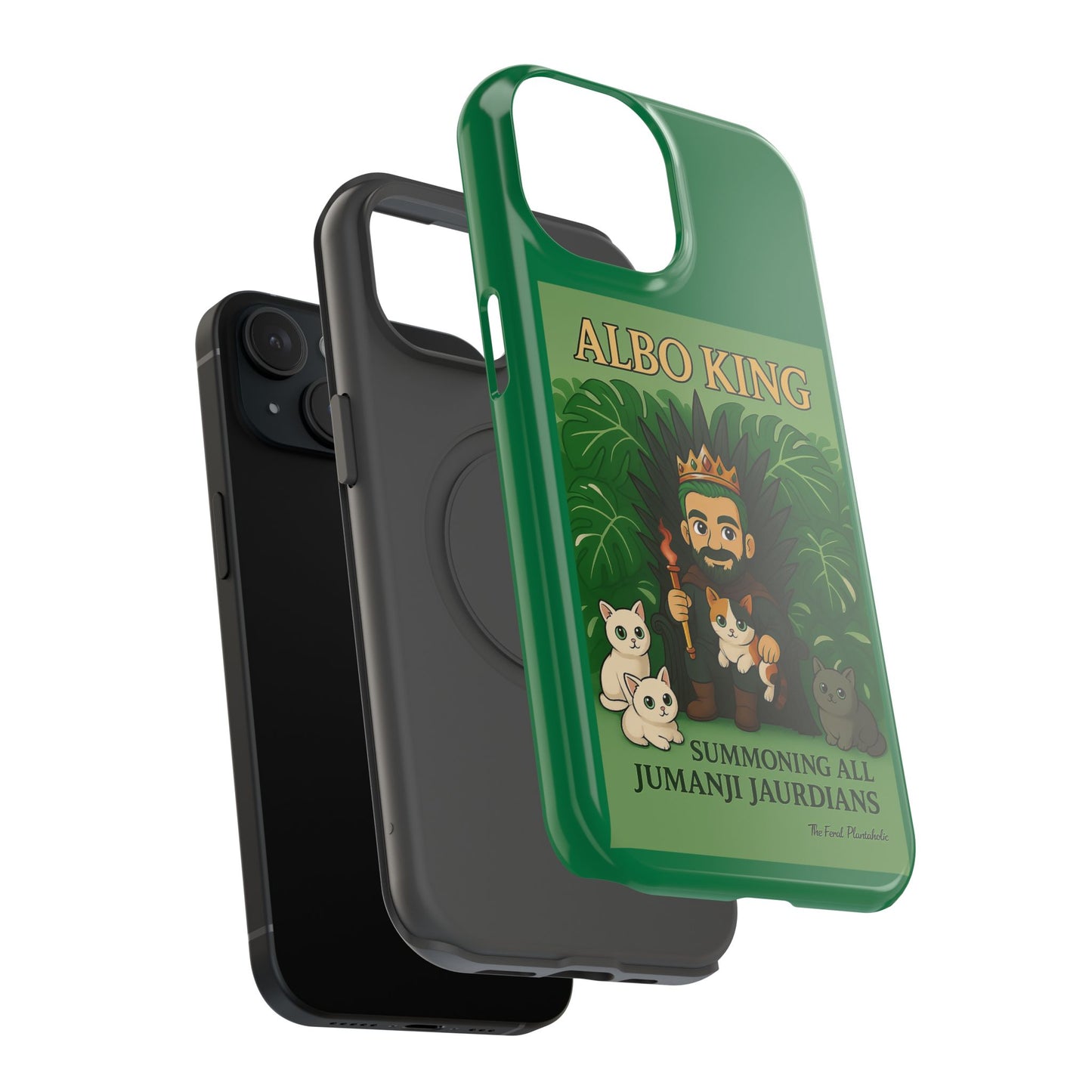 Impact-Resistant Phone Case — "Albo King" Jumanji Guardian Design