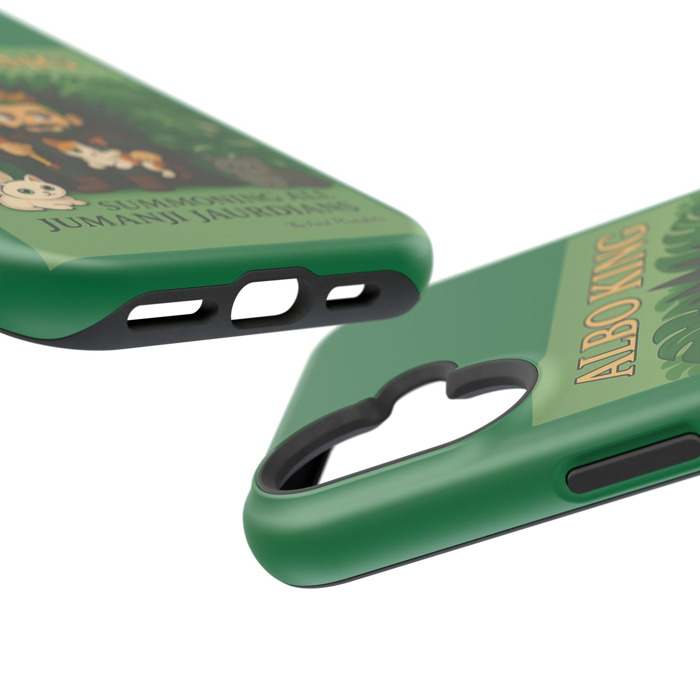 Impact-Resistant Phone Case — "Albo King" Jumanji Guardian Design