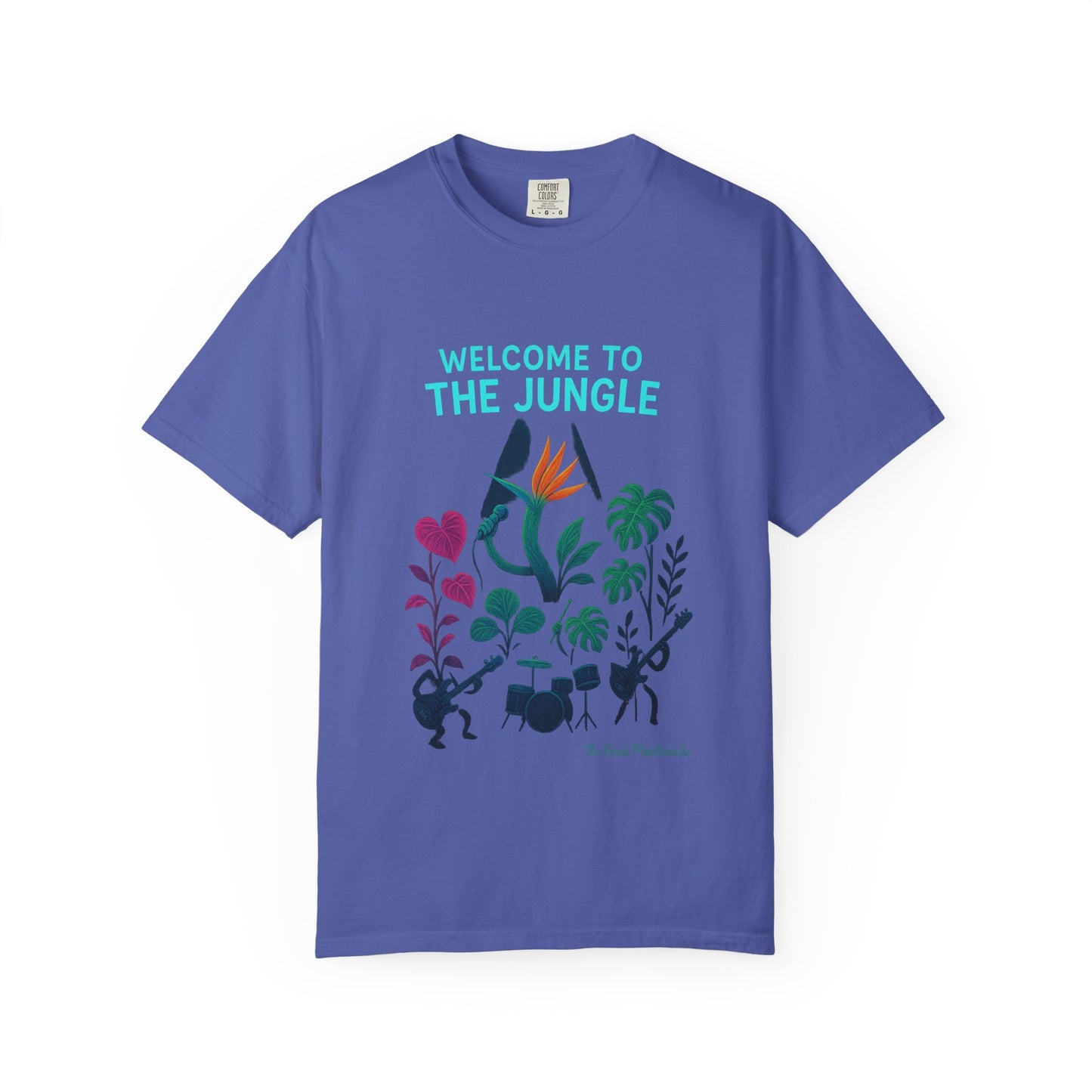 Welcome to the Jungle T-Shirt - Vibrant Unisex Tees for Nature Lovers, Music Festivals, Summer, Gifts, Eco-Friendly Fashion