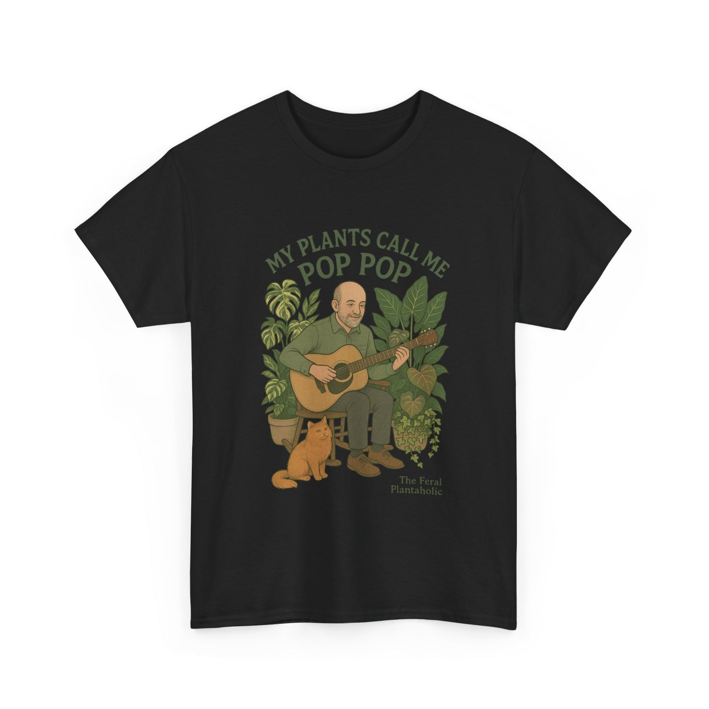 My Plants Call Me Pop Pop Tee, Unisex Cotton Shirt for Plant Lovers, Gift for Father's Day, Gardening T-Shirt, Casual Everyday Wear, [...]