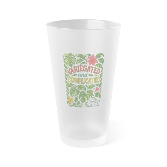 Frosted Pint Glass, 16oz