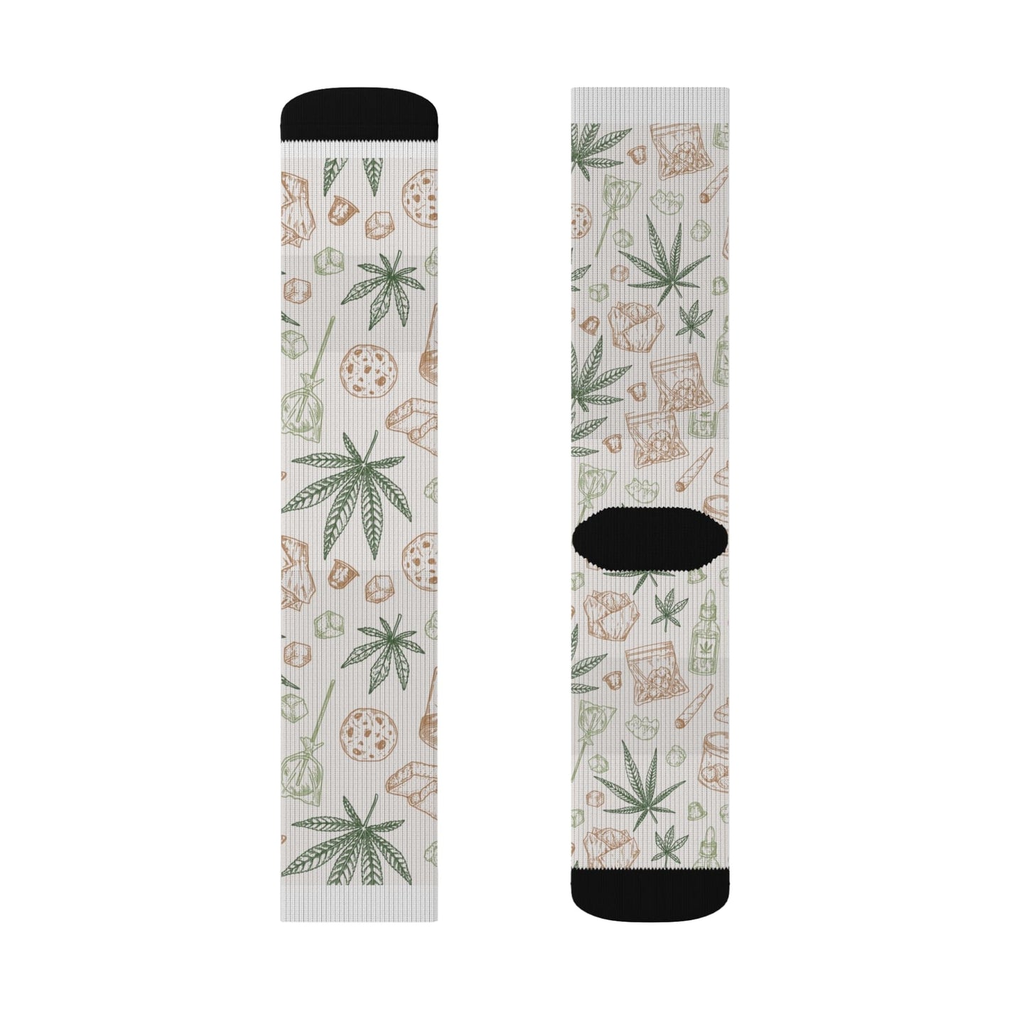 Retro Weed Socks
