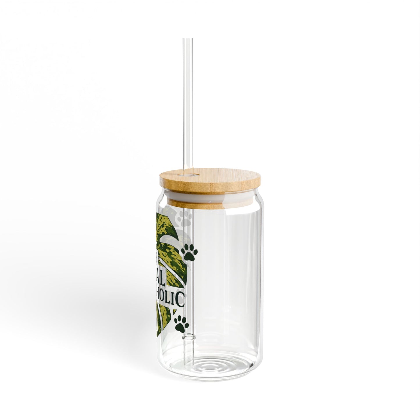 Feral Plantaholic Sipper Glass, 16oz Tropical Drinkware, Eco-Friendly Water Bottle, Cute Gift for Plant Lovers, Indoor Gardening [...]