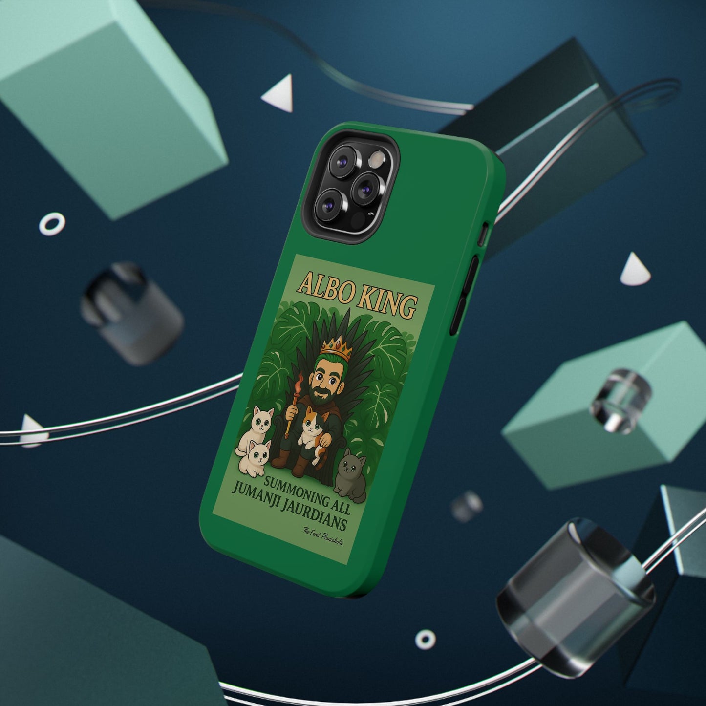 Impact-Resistant Phone Case — "Albo King" Jumanji Guardian Design