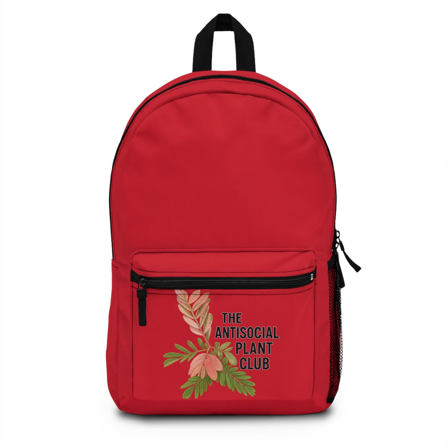 Antisocial Plant Club Backpack — Botanical Graphic School Bag