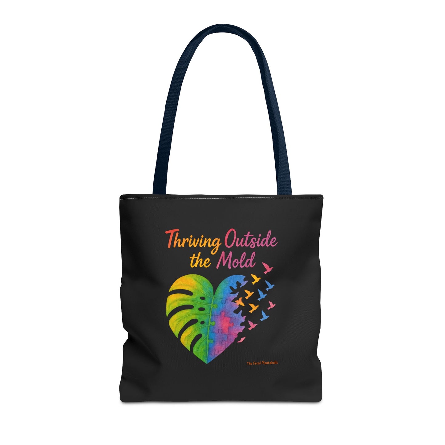 Vibrant Motivational Tote Bag | Thriving Outside the Mold | Eco-Friendly Bag, Inspirational Gift, Beach Tote, Everyday Carryall