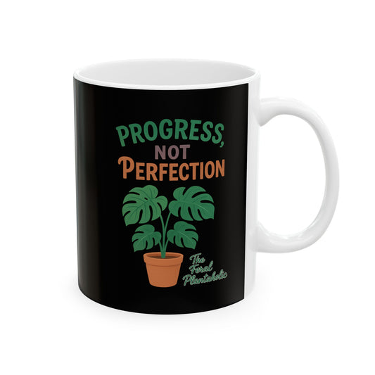 Chic Ceramic Mug - Tropical Vibes, Coffee Lover Gift, Home Decor, Office Essential, Personalized Mug, Birthday, Holiday Present