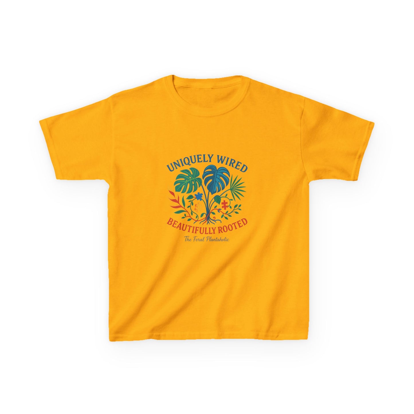 Kids Botanical Nature Tee - Uniquely Wired, Beautifully Rooted