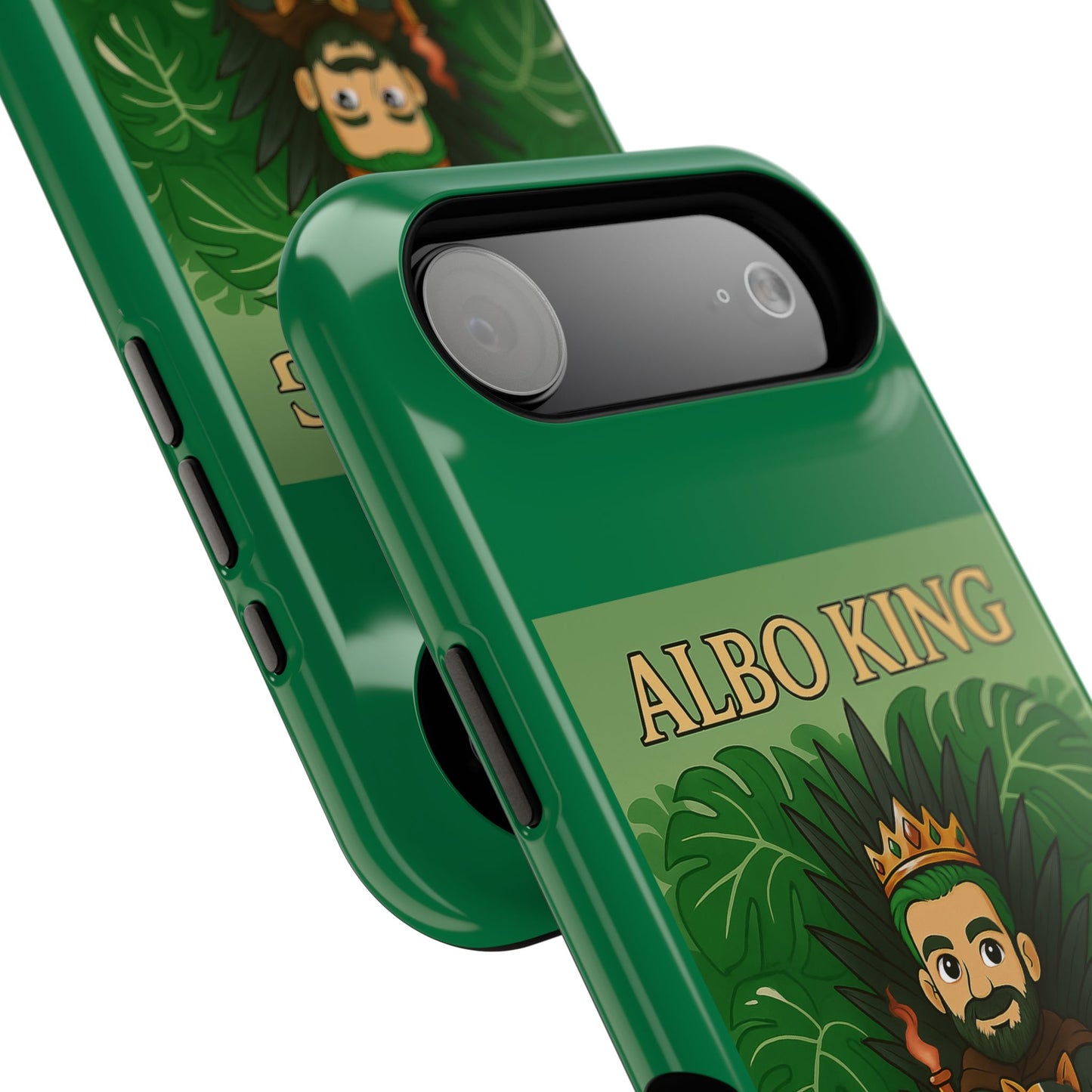 Impact-Resistant Phone Case — "Albo King" Jumanji Guardian Design