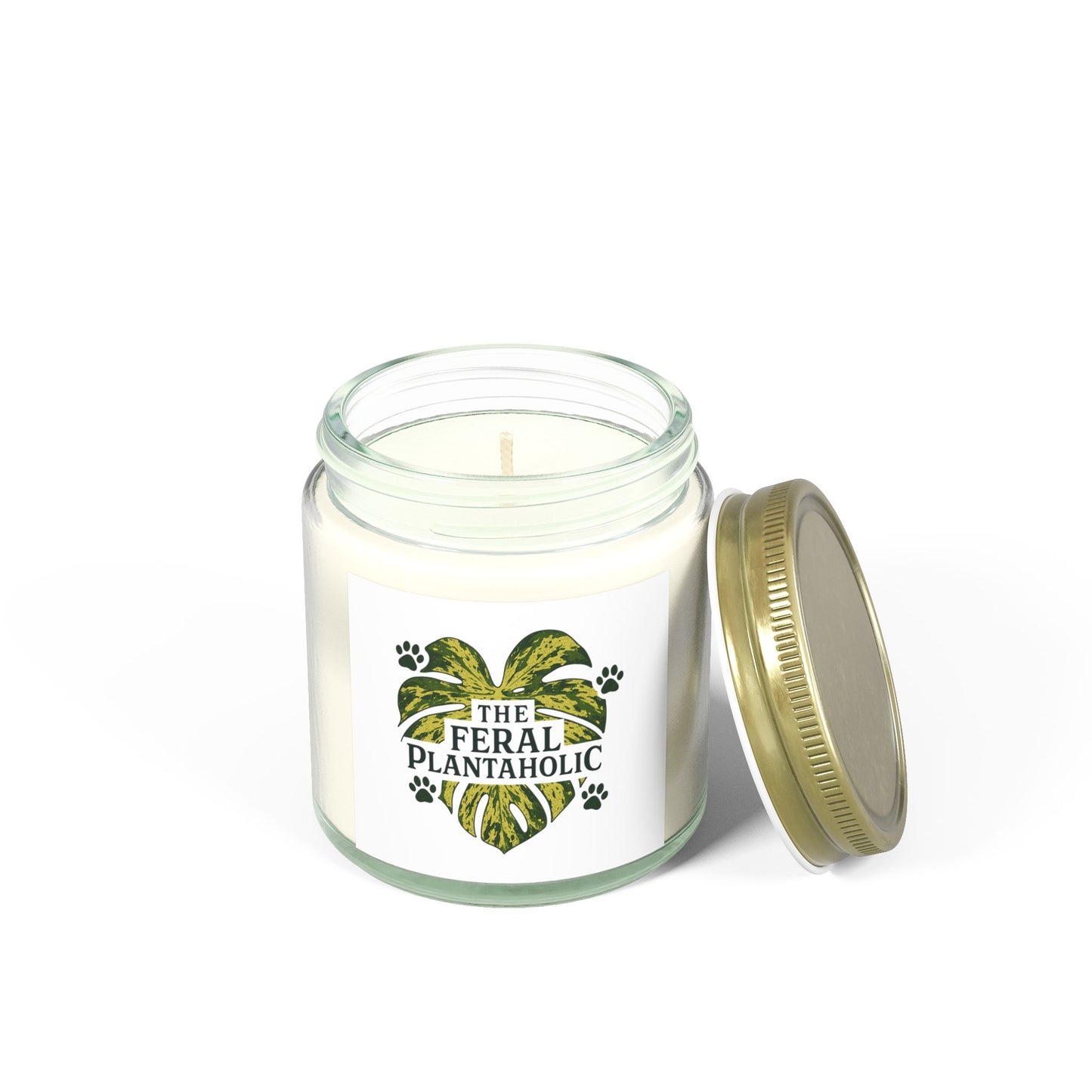 Feral Plantaholic Scented Candles, Aromatherapy, Eco-Friendly, Home Decor, Gifts for Plant Lovers